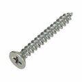 Homecare Products 823404 4 x 0.5 in. Phillips Flat Head Sheet Metal Screws  Stainless Steel, 100PK HO612529